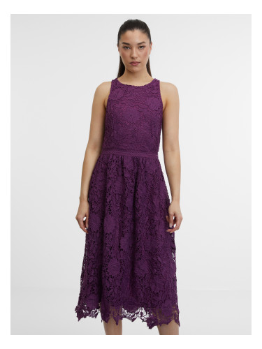 Orsay Purple Women's Lace Dress - Women's