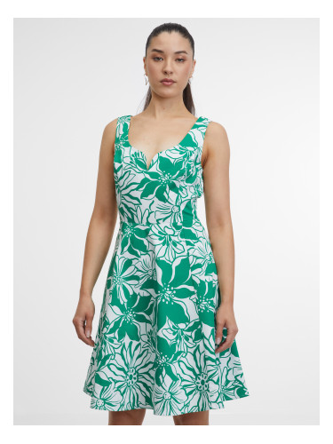 Orsay Green Women's Patterned Dress - Women's