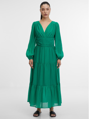 Orsay Green Women's Maxi Dress - Women's