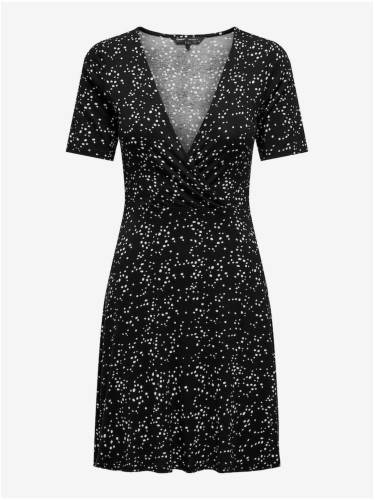 Women's black polka dot dress ONLY Verona - Women