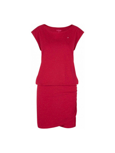 Loap BUKKI Дамска рокля, червено, размер