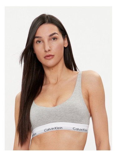 Calvin Klein Underwear Сутиен-топ 000QF7586E Сив