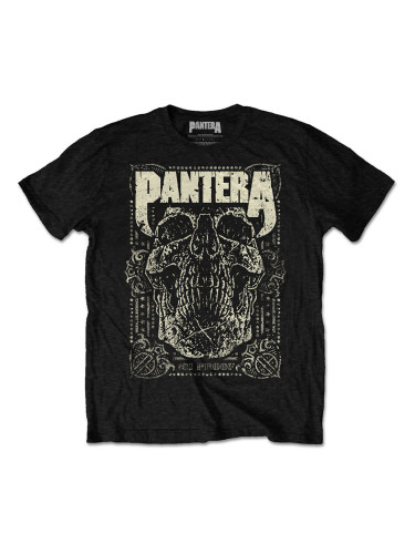 Pantera Риза 101 Proof Skull Мъжки Black S